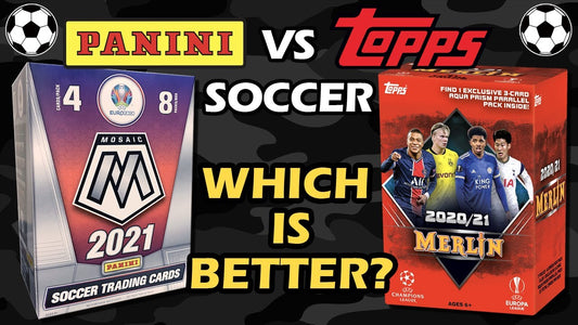Score Big with Soccer Trading Cards: Exploring Popular Brands PANINI and TOPPS
